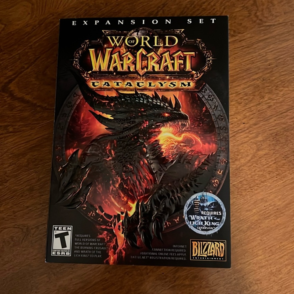 World of Warcraft Cataclysm Expansion Set